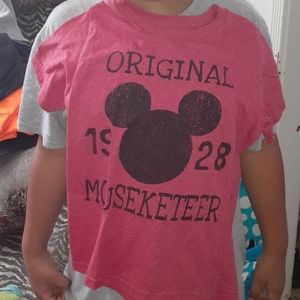 Red tshirt Mickey Mouse